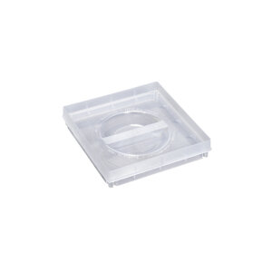 Allit EuroPlus Insert >L<130/3 Einsatzbox mit Deckel 108x108x130 mm für Sortimentskästen BLAU