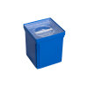 Allit EuroPlus Insert >L<130/3 Einsatzbox mit Deckel 108x108x130 mm für Sortimentskästen BLAU