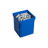 Allit EuroPlus Insert >L<130/3 Einsatzbox mit Deckel 108x108x130 mm für Sortimentskästen BLAU