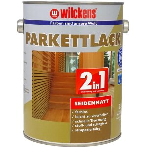 Wilckens Parkettlack 2in1 seidenmatt farblos elegante...