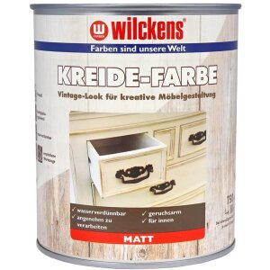 Wilckens Kreidefarbe Grau für stilvolle...
