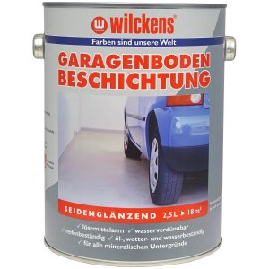 Wilckens Garagenboden Beschichtung RAL7016 anthrazitgrau...