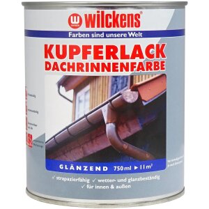 Wilckens Kupferlack Dachrinnenfarbe Kupfer für...