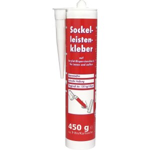FarbenFux Sockelleistenkleber dauerhafte Verklebung und...
