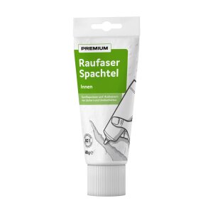 FarbenFux Raufaserspachtel Weiß 400 g Ausbessern...