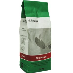 Multigips Blitzzement rasche Reparatur Befestigung...