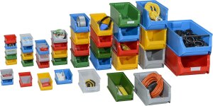 Allit ProfiPlus Box 4H grün Stapelsichtboxen...