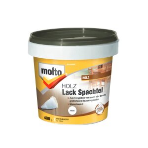 Molto Holz-Lack-Spachtelmasse Weiß Fertigspachtel...
