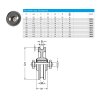 Torrollen Grauguss Lager 60–250 mm bis 320 kg