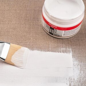 Amsterdam Gesso Grundierung weiß Acrylfarben Ölfarben Leinwand Holz  DIY 250 ml