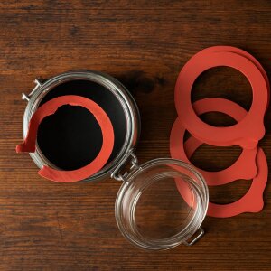 Ersatzgummiring 68 x 94 mm rot für Einmachglas...