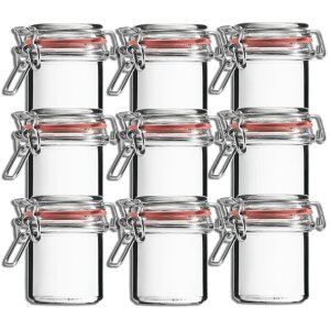 9er Set Einmachglas 167 ml Drahtbügel rund...