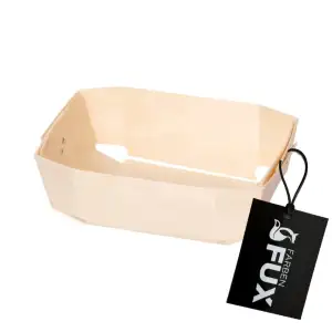 Spanschale natur klein ohne Henkel Holzschale 13x9cm