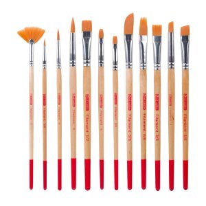 Aquarellfarben Set für Anfänger 8 x 12 ml mit 12 Aquarellbuntstiften