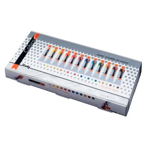 Ölfarben Set für Anfänger Cobra Study wasservermischbar 12 x 20 ml