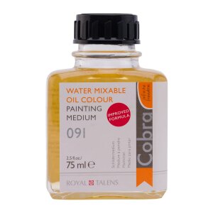 Ölfarben Set für Anfänger Cobra Study wasservermischbar 12 x 20 ml