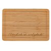Schneidebrett 32x22 cm mit Wunschtext Gravur personalisiert Geschenk Name Datum