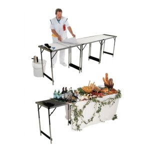3er Set Mehrzwecktisch Set höhenverstellbar klappbar...