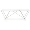 Tapeziertisch mit Skala klappbar stabiler Mehrzwecktisch 300x60x78 cm