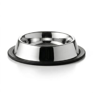 Fressnapf Edelstahl 15,5 cm flach rutschfest, Futternapf...