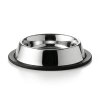 Fressnapf Edelstahl 15,5 cm flach rutschfest, Futternapf Wassernapf Hund Katze