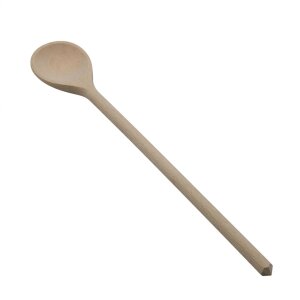 Kochlöffel Holz Buche 30 cm oval flach...