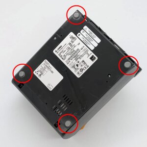 4er Set Ersatz-Gummifüße (3M) passend für Zebra Drucker (ersetzt P1080383-021)
