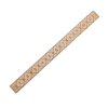 Tabletop Ruler 11 Zoll Holz Lineal für Wargames lasergraviert Blanko Rückseite