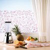 d-c-fix Klebefolie Tord Rot Fensterfolie Statisch Dekor 150 x 45 cm