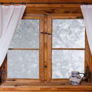 d-c-fix Klebefolie Splinter Selbstklebende Fensterfolie Dekor 200 x 45 cm