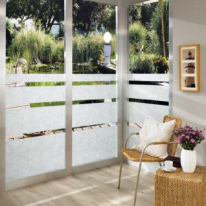 d-c-fix Klebefolie Snow Weiß Selbstklebende Fensterfolie Dekor 210 x 90 cm