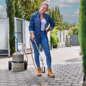 CFH Set Abflammgerät inkl. 5m Schlauch + Druckregler + Schlauchbruchsicherung