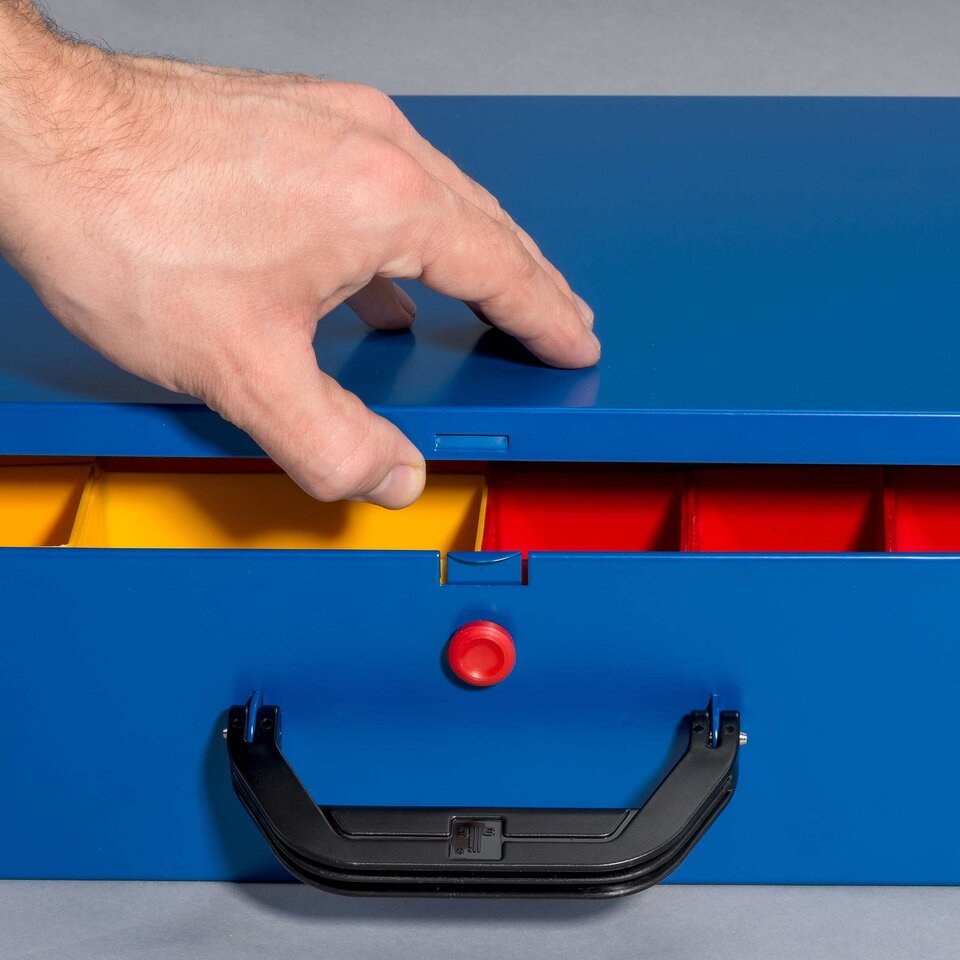 Hünersdorff Assortimentsdoos  L X B X H  335 X 225 X 55 Mm Aantal Vakken 12 Vaste Onderverdeling Inhoud 1 Stuk S 821551
