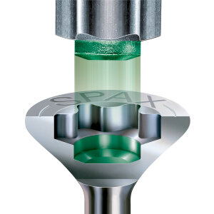 SPAX A2 SENKMULTIKOPF T-STAR PLUS T20 TEILGEWINDE 100ST | 5x60 mm / 100 St.