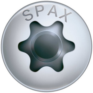 SPAX A2 HALBRUNDKOPF T-STAR PLUS T20 VOLLGEWINDE 100ST | 5x50 mm / 100 St.