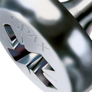 SPAX HALBRUNDKOPF T-STAR PLUS T20 VOLLGEWINDE WIROX 500ST | 4,5x30 mm / 500 St.