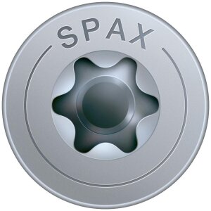 SPAX TELLERKOPF T-STAR PLUS T40 VOLLGEWINDE WIROX 50ST | 8x120 mm / 50 St.