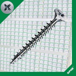 SPAX SENKMULTIKOPF KREUZSCHLITZ Z2 VOLLGEWINDE WIROX 1000ST | 4,5x30 mm