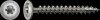 SPAX TELLERKOPF T-STAR PLUS T30 VOLLGEWINDE WIROX 200ST | 6x40 mm / 200 St.